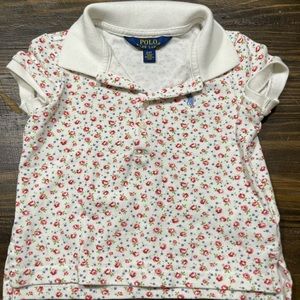 3T Ralph Lauren Floral Polo